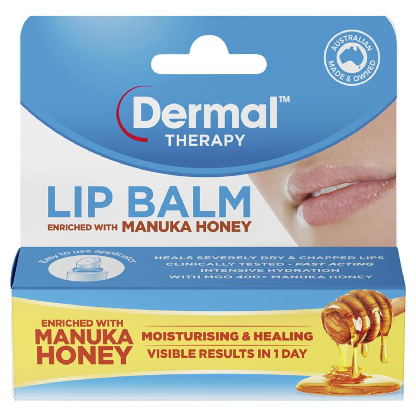 Dermal Therapy Lip Balm Manuka Honey 澳洲 麥蘆卡潤唇膏 10g