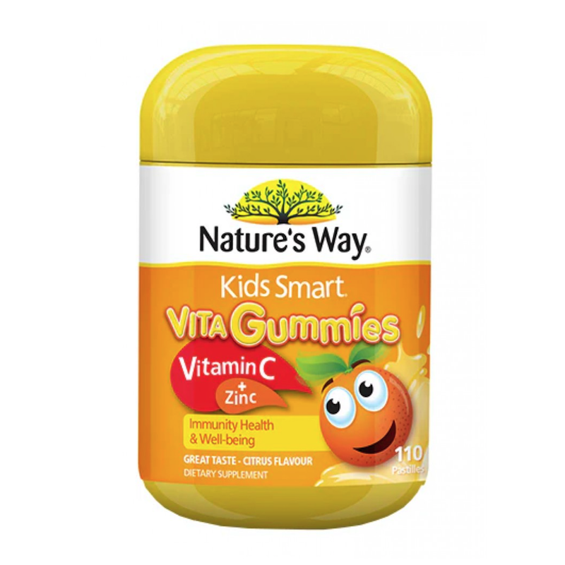 Nature’s Way Vitamin C Zinc 澳洲佳思敏 兒童維他命C+鋅軟糖 110粒