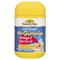 Nature’s Way Bursts 澳洲佳思敏 兒童 Omega-3 三味魚油 DHA 60粒