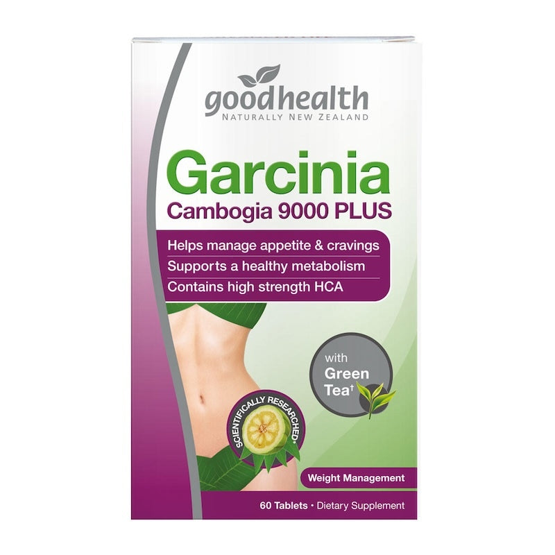 Good Health Garcinia Cambogia 好健康 藤黃果 9000 Plus 綠茶膠囊 60粒