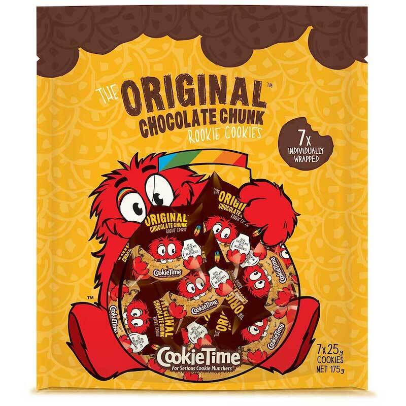 Cookie Time Original 紐西蘭經典巧克力碎片餅乾 國民餅乾 25g*7包入