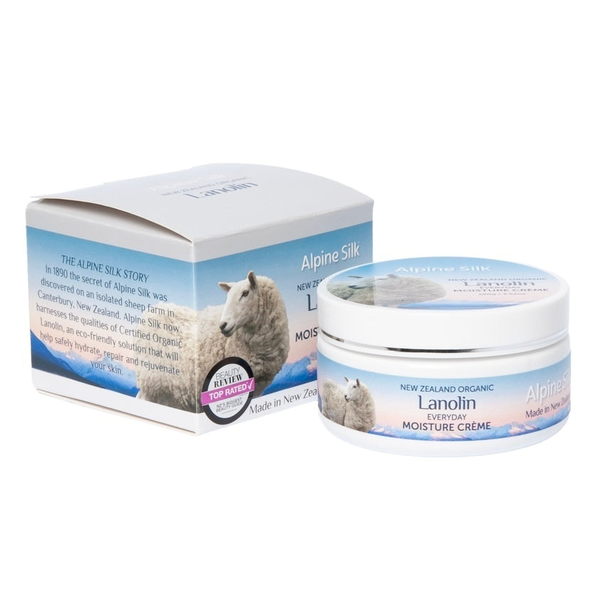 Alpine Silk Everyday Moisture Cream 紐西蘭 有機羊毛脂保濕霜 100g
