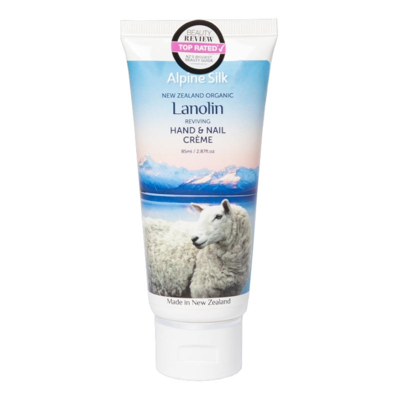 Alpine Silk Organic Lanolin Hand & Nail Cream 有機羊毛脂護手護甲霜 85ml