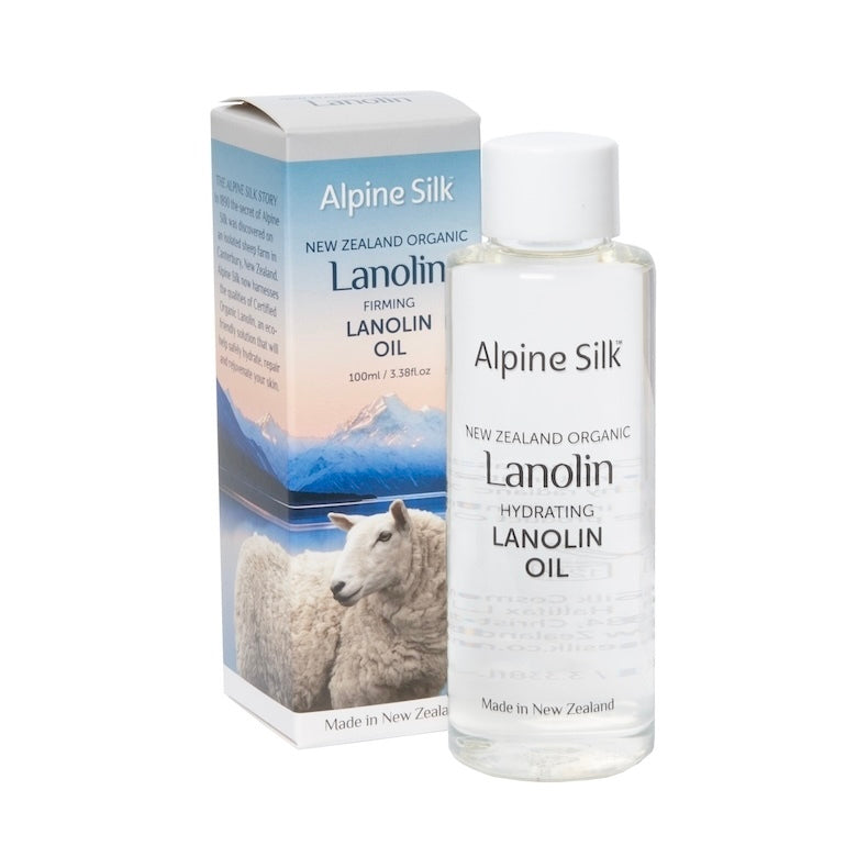 Alpine Silk Organic Lanolin Oil 紐西蘭 有機保濕綿羊油 100ml