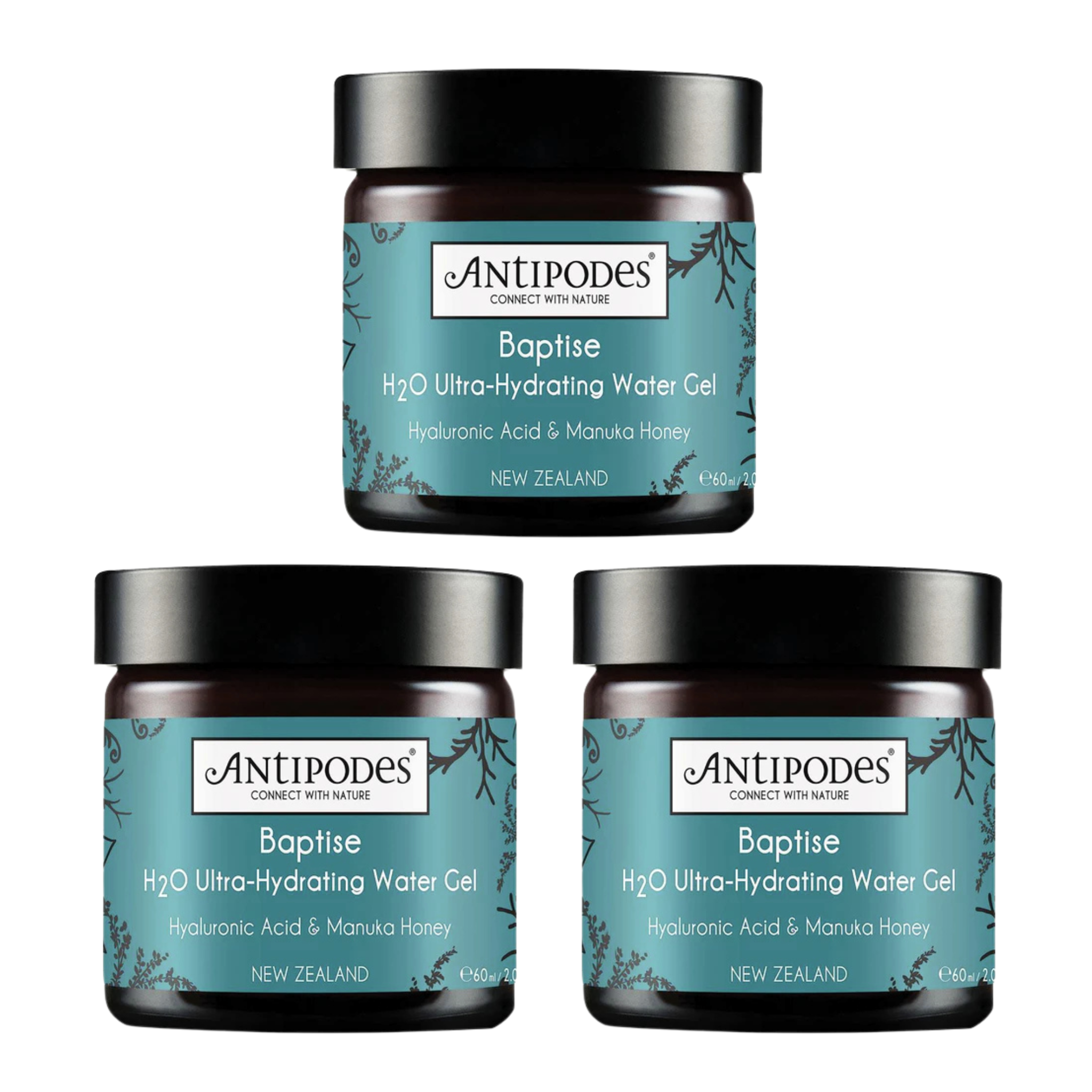 Antipodes Baptise 強效保濕修復水凝霜 60ml 3入