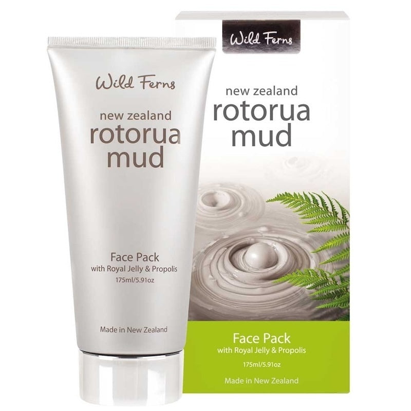 Wild Ferns Rotorua Mud Face Pack 紐西蘭 火山泥面膜含蜂王乳蜂膠 175ml