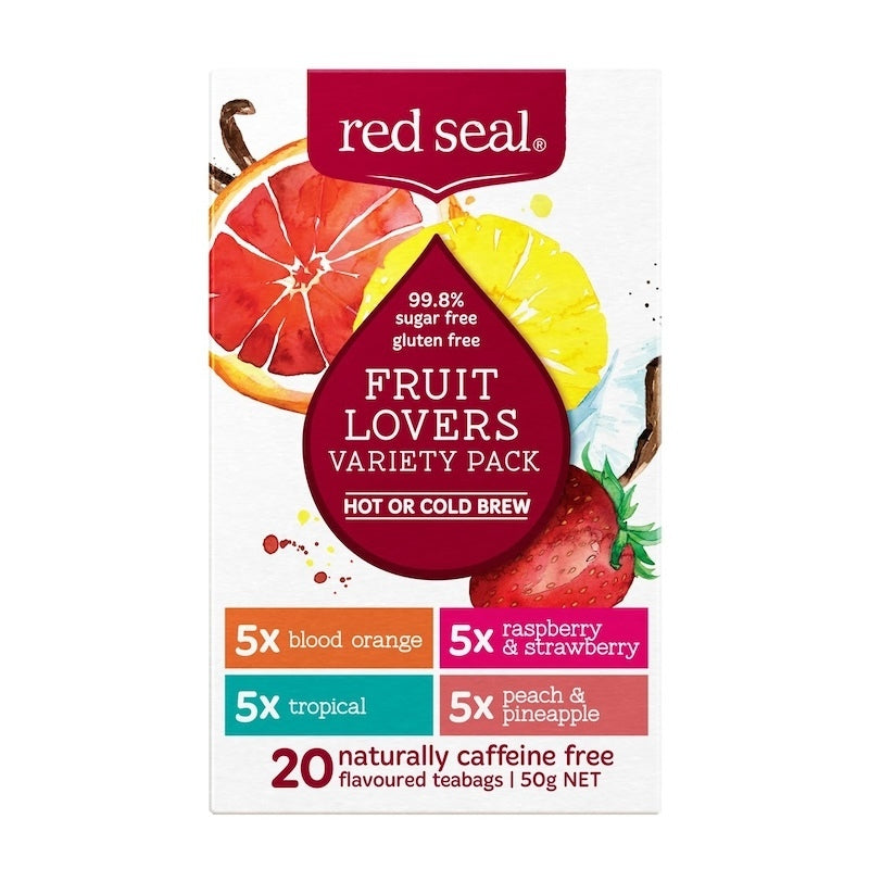 Red Seal Fruit Tea Fruit Lovers 紐西蘭紅印 水果愛好者 綜合果茶包 20入