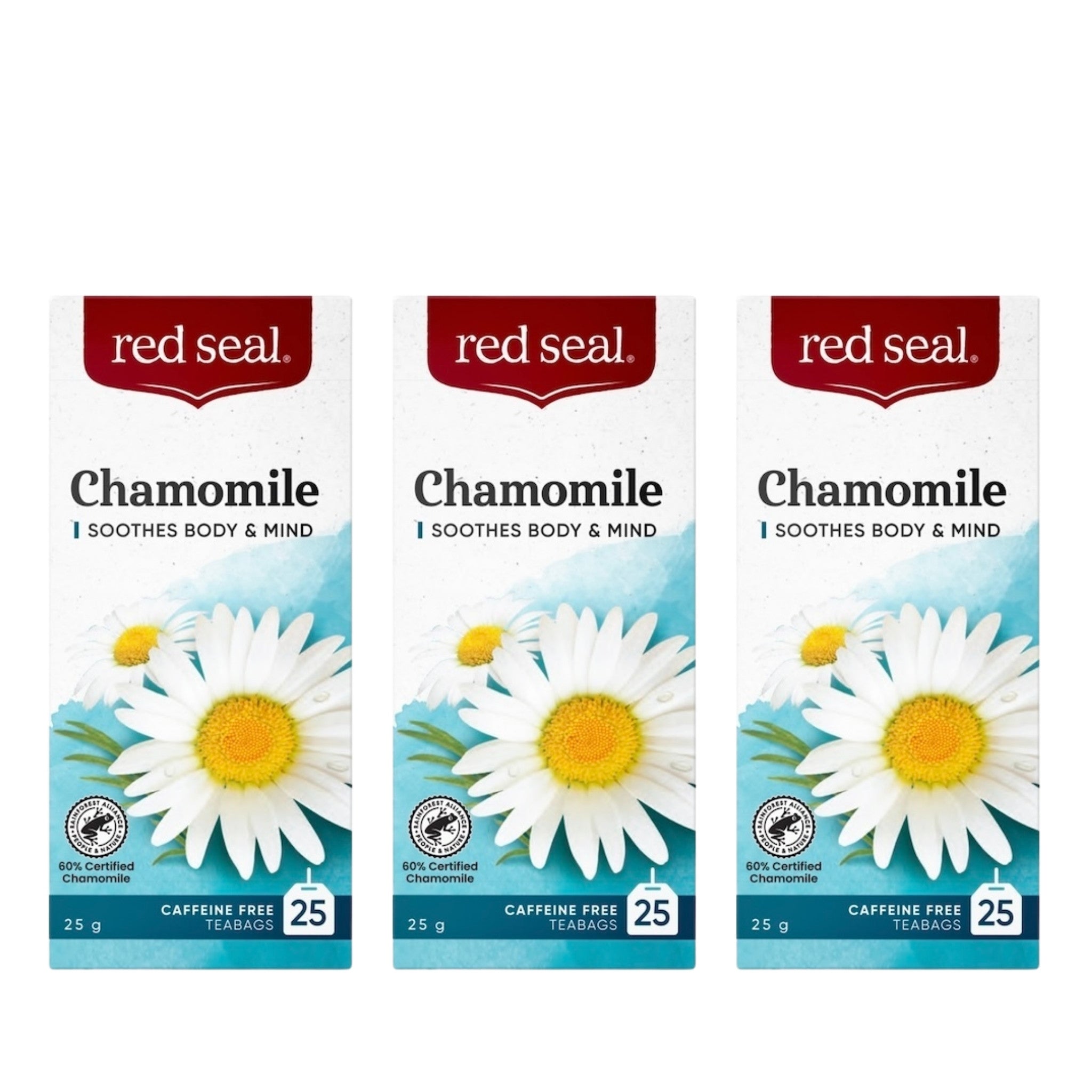 Red Seal Chamomile 紐西蘭紅印 洋甘菊茶包 25入 3組