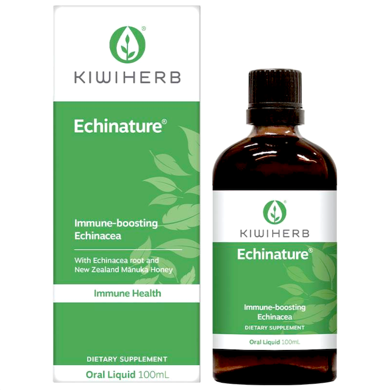 Kiwiherb Echinature 紐西蘭 紫錐菊成人止咳糖漿 100ml