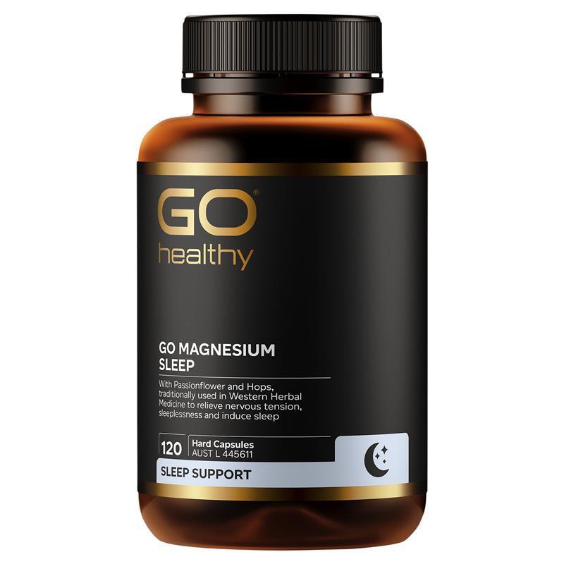 Go Healthy Magnesium Sleep 紐西蘭高之源 鎂助眠精華 120粒 素食膠囊