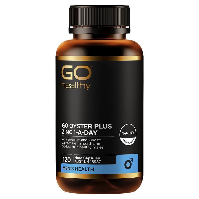 Go Healthy Oyster + Zinc 紐西蘭高之源 生蠔+鋅膠囊 120粒 素食膠囊