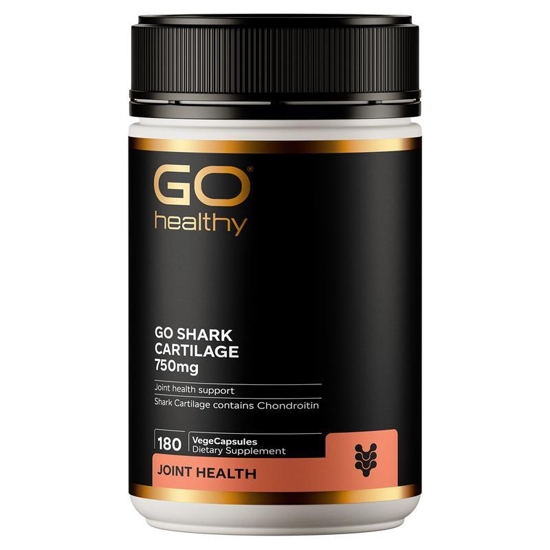 Go Healthy Shark Cartilage 紐西蘭高之源 鯊魚軟骨素膠囊 750mg 180粒