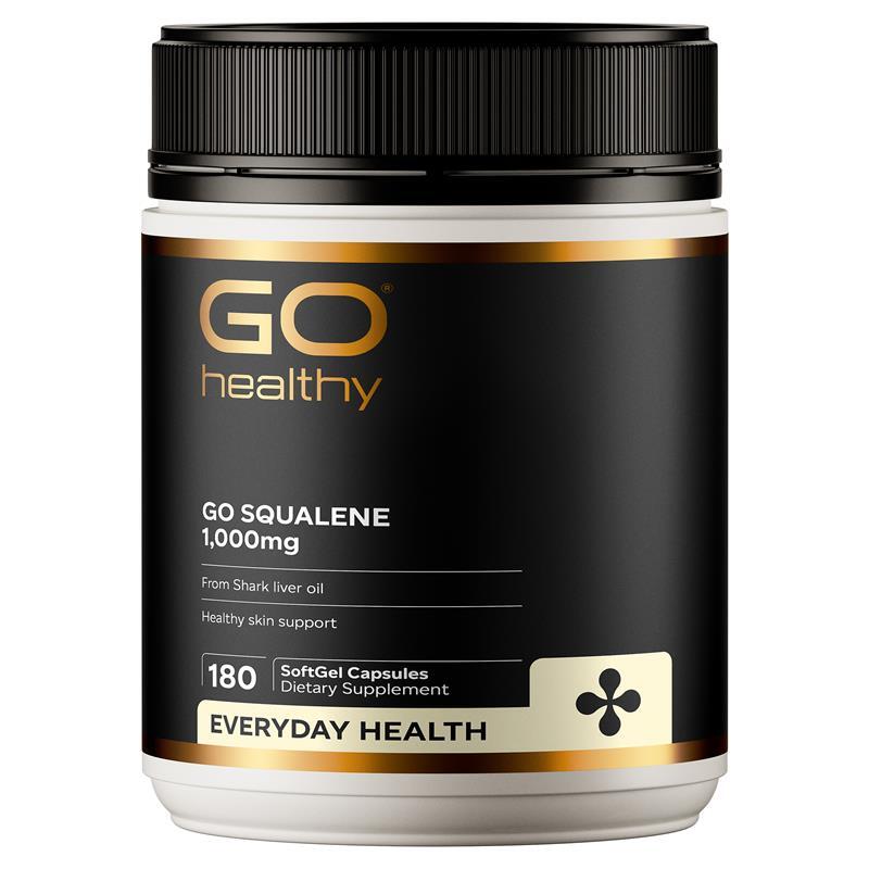 Go Healthy Squalene 紐西蘭高之源 角鯊烯 180粒