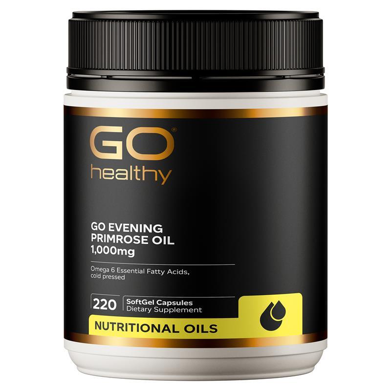Go Healthy Evening Primrose Oil 紐西蘭高之源 月見草油膠囊 1000mg 220粒