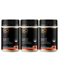 Go Healthy Calcium 紐西蘭高之源 天然海藻鈣膠囊 120粒 3入