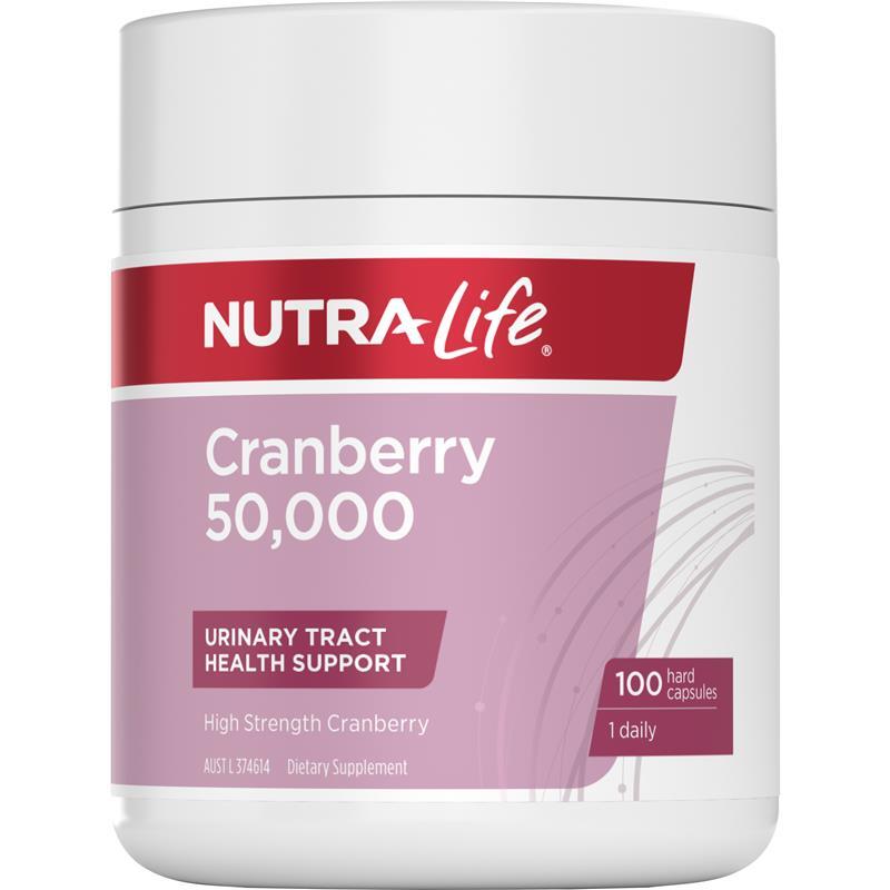 Nutralife  cranberry 紐西蘭紐樂 蔓越莓精華膠囊 50000+ 100粒