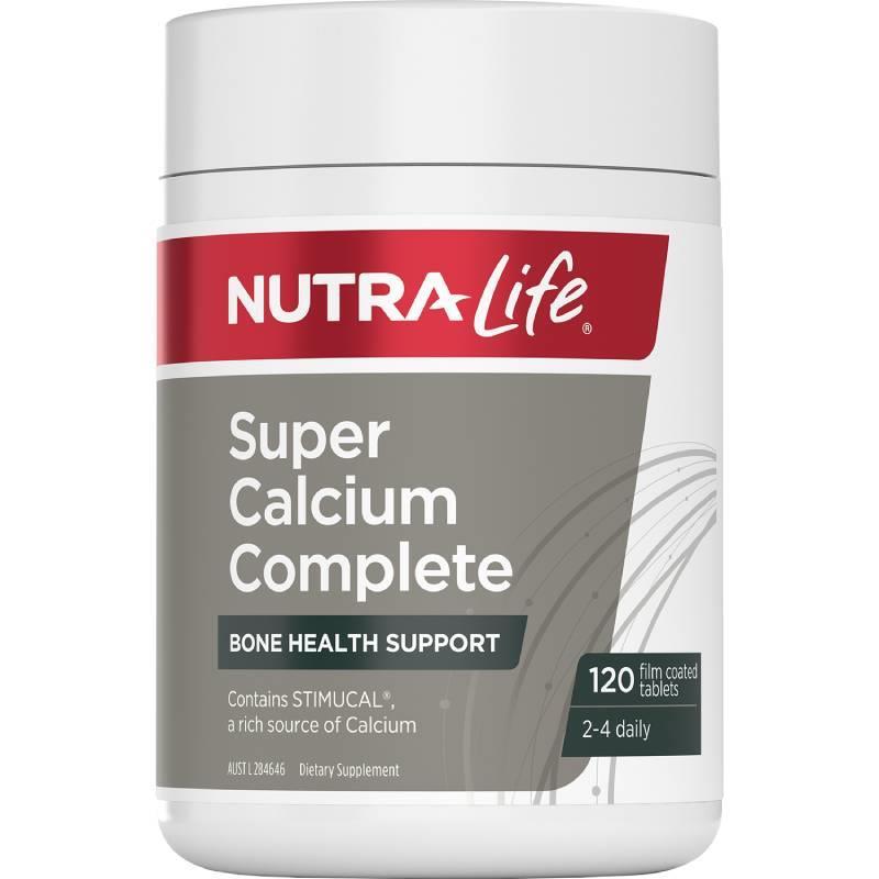Nutralife Super Calcium Complete 紐西蘭 紐樂 超級高鈣片 120粒