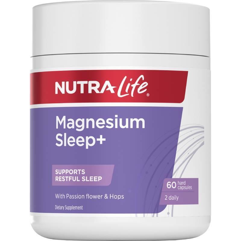 Nutralife Magnesium Sleep 紐西蘭紐樂 鎂草本睡眠膠囊 60粒