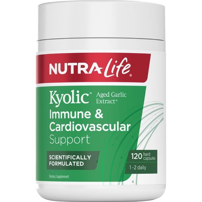 Nutralife Kyolic 紐西蘭紐樂 陳年有機大蒜精膠囊 120粒 適合素食者