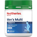 Healtheries Men's Multi紐西蘭賀壽利 男性綜合維他命+益生菌 100粒