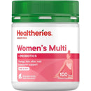 Healtheries Women's Multi紐西蘭賀壽利 女性綜合維他命+益生菌 100粒