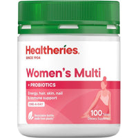 Healtheries Women's Multi紐西蘭賀壽利 女性綜合維他命+益生菌 100粒