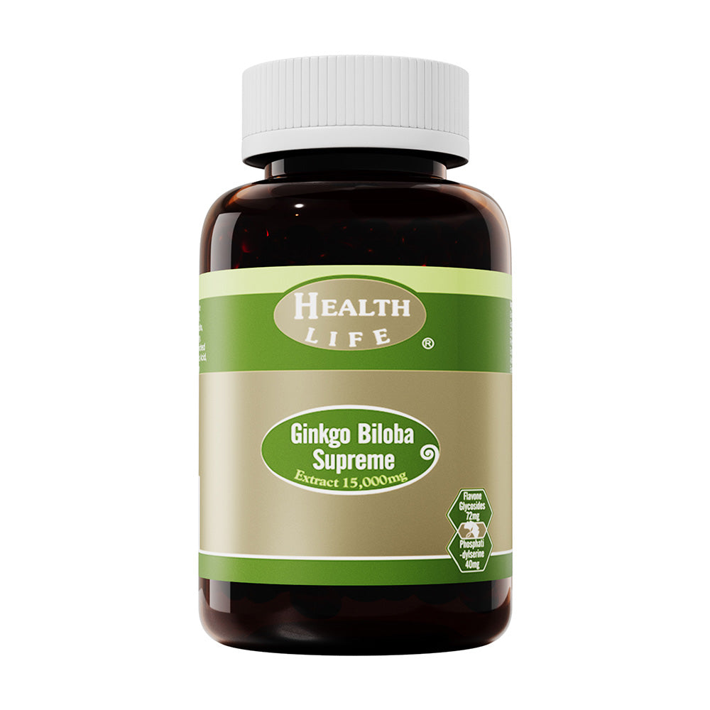 Health Life Ginkgo Biloba Leaf 紐西蘭 高含量銀杏葉精華 60粒