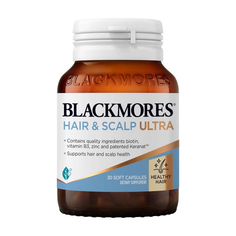 Blackmores Hair & Scalp Ultra 澳洲澳佳寶 強效養髮髮頭皮膠囊 30 粒