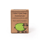 Bruntwood Basil, Lime & Mandarin Felted Wool Soap 羅勒青檸和柑橘 羊毛氈皂