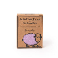 Bruntwood Lane Felted Wool Soap 薰衣草 羊毛氈皂