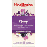 Healtheries Sleep Tea with Blackcurrant 賀壽利 黑加侖睡眠茶包 20入