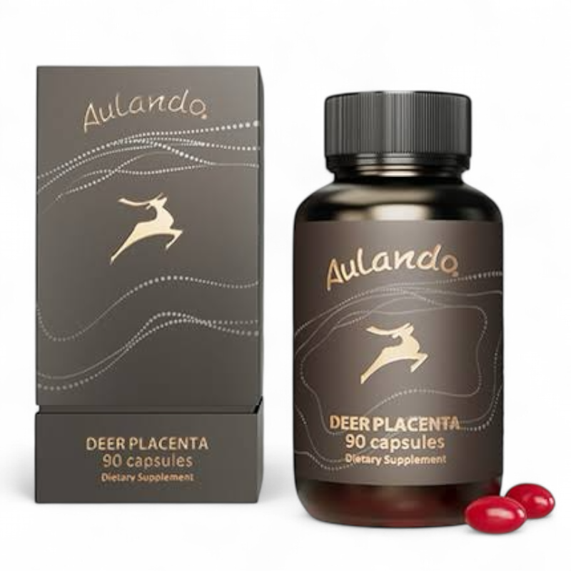 Aulando Biocell Placenta 紐西蘭生物細胞鹿胎盤 膠囊 90粒