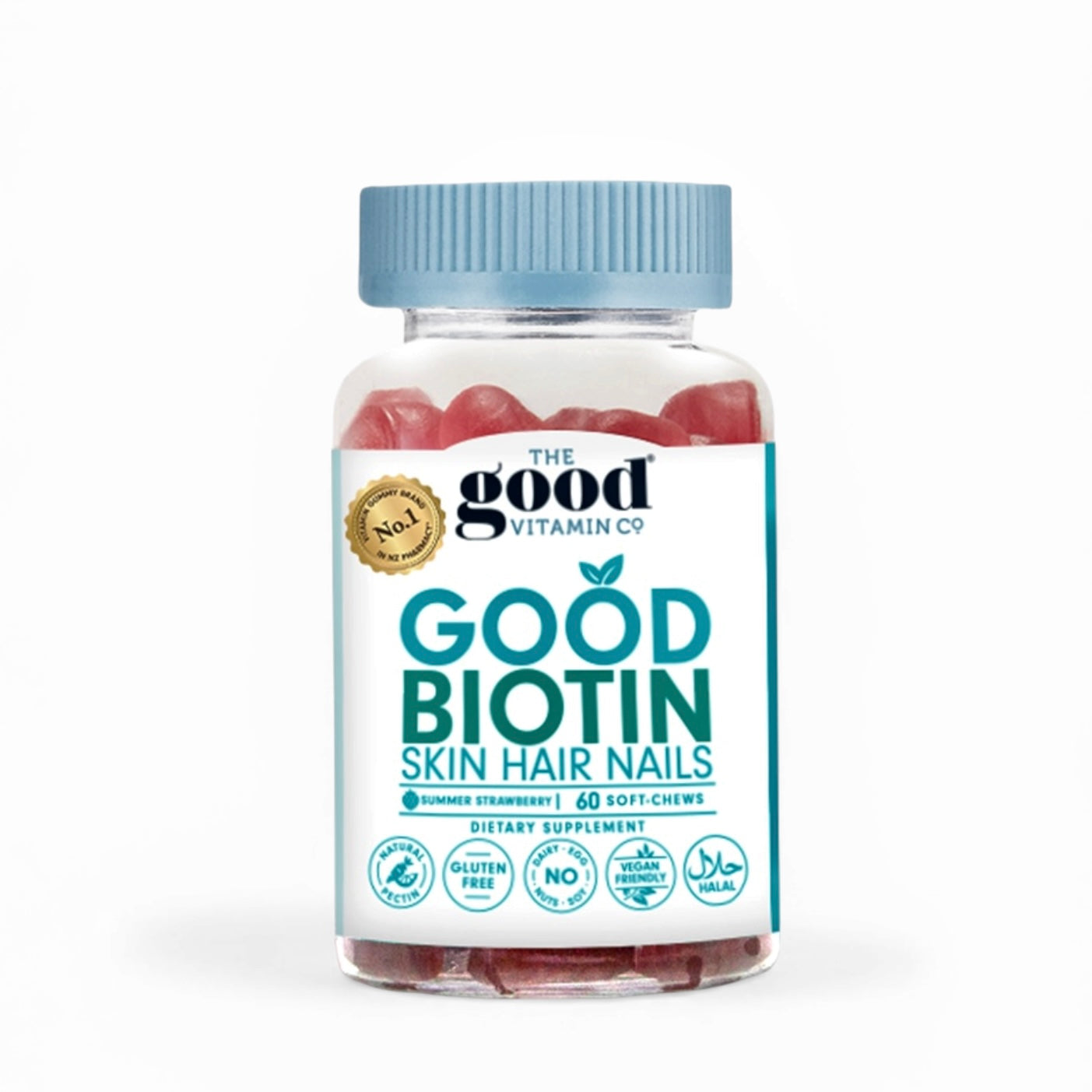 The Good Vitamin Co Biotin 紐西蘭 成人生物素軟糖 60粒