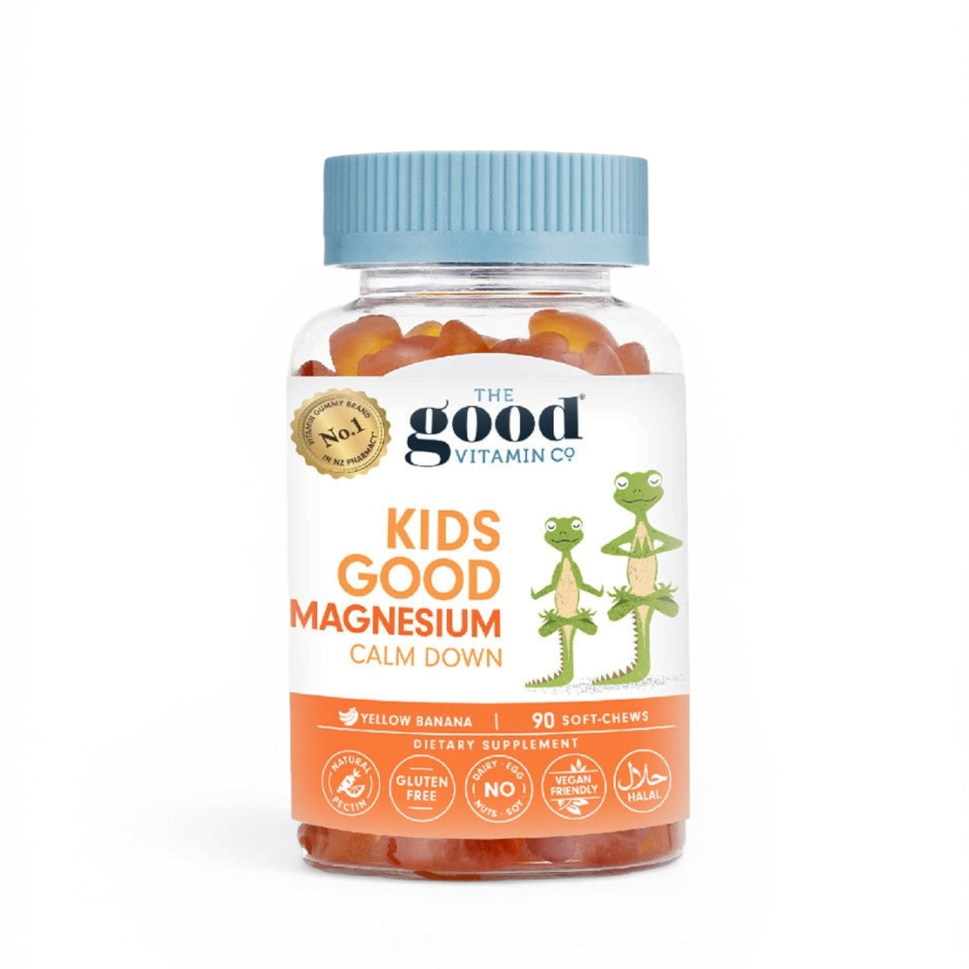 The Good Vitamin Co Kids Good Magnesium 紐西蘭 兒童鎂軟糖 90粒 香蕉口味