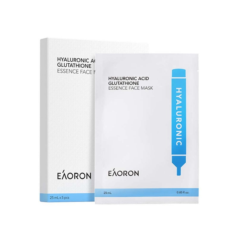 Eaoron Hyaluronic Acid Glutathione 澳洲 玻尿酸穀胱甘肽精華面膜 5片 x 25ml
